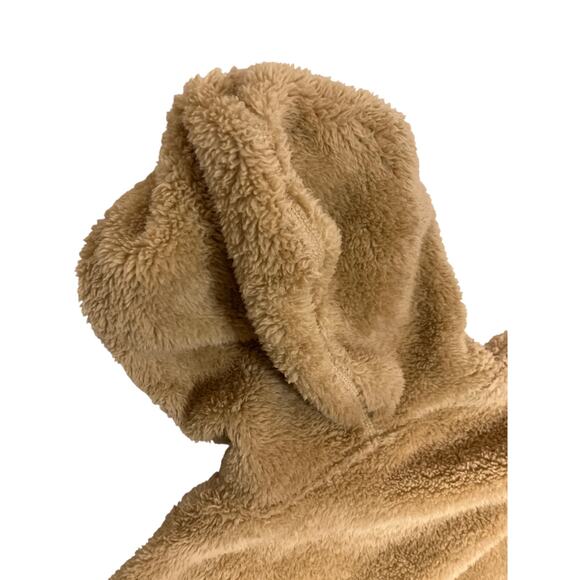 L.O.G.G by H&M Teddy Fleece Hoodie Women’s Medium Cozy Winter Pullover - Picture 5 of 6